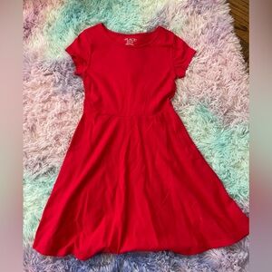 Children’s Place girls red dress